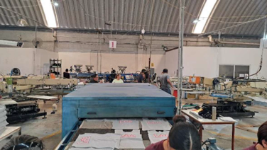 Screen Printing Floor