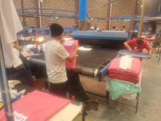 Screen Printing Floor